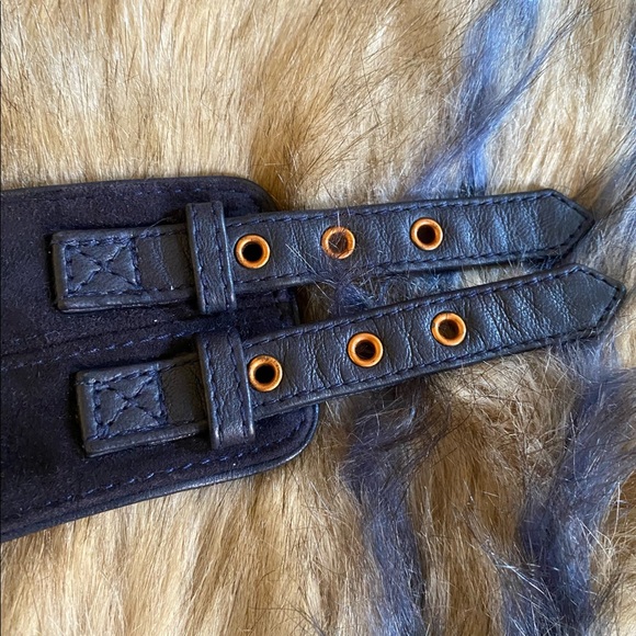 Zac Posen 2007/08 Genuine Suede Corset Belt - Picture 8 of 9